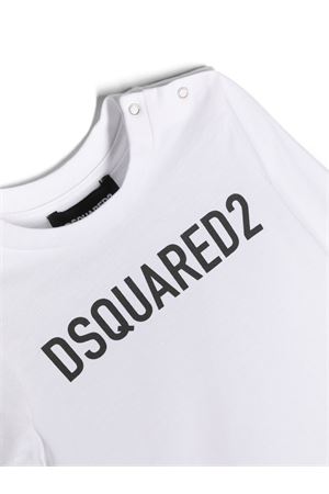 White cotton T-shirt DSQUARED KIDS | DQ2007D0A4CDQ100